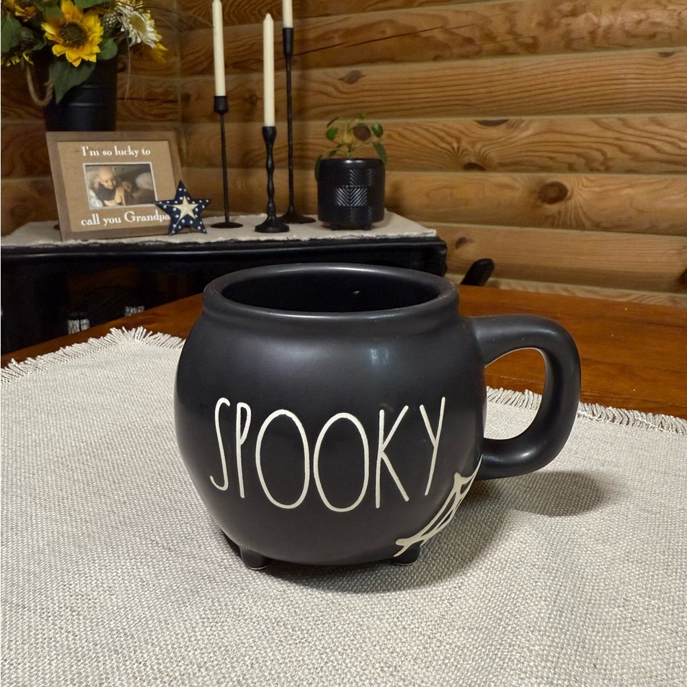 SPOOKY Rae Dunn HALLOWEEN CAULDRON Mug
